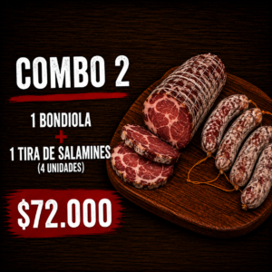 Combo 2: bondiola + salamines