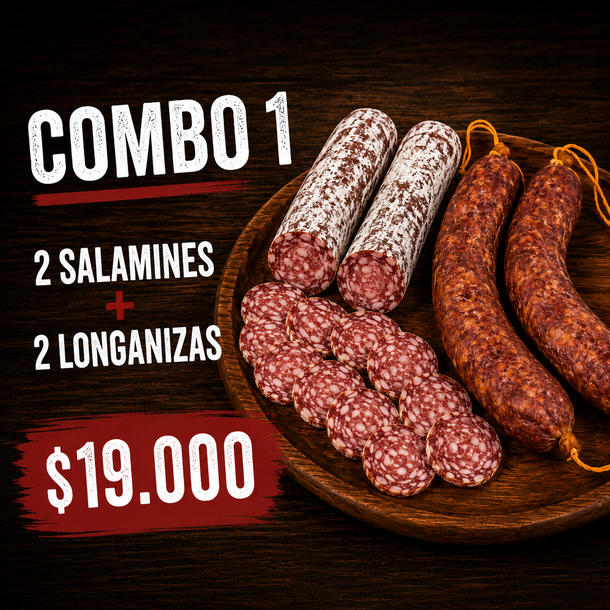 Combo 1: Salamines y Longanizas Artesanales