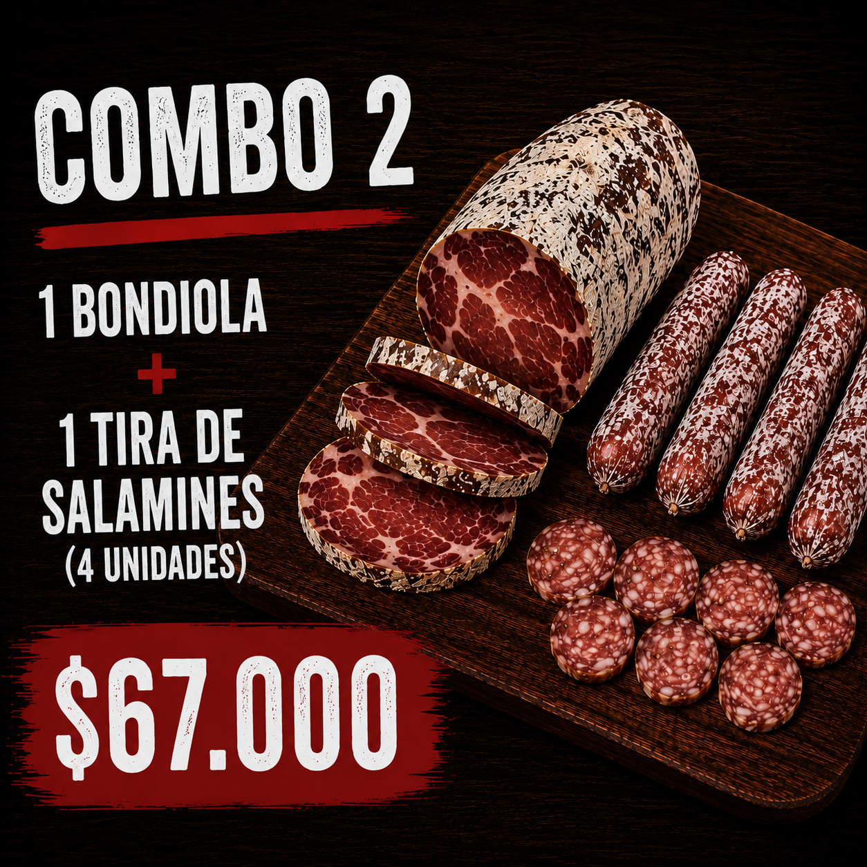 Combo 2: Selección Premium de Bondiola y Salamines